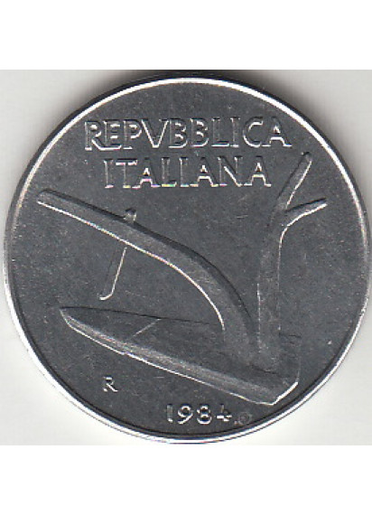 1984 Lire 10 Spiga Fior di Conio Italia